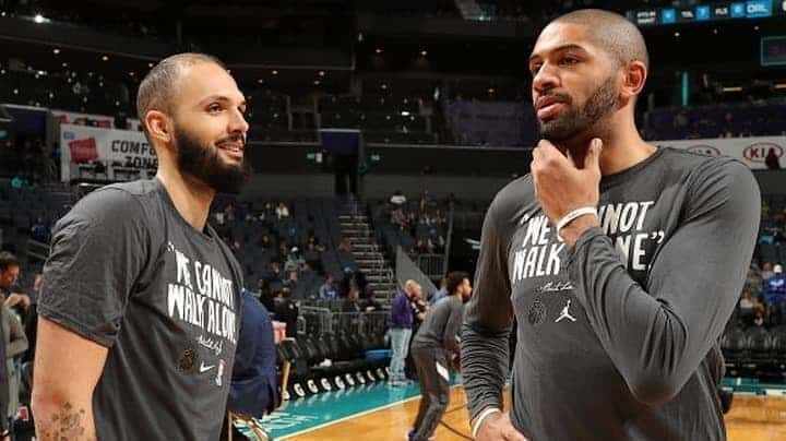Nicolas Batum - Evan Fournier - Charlotte Hornets - Orlando Magic
