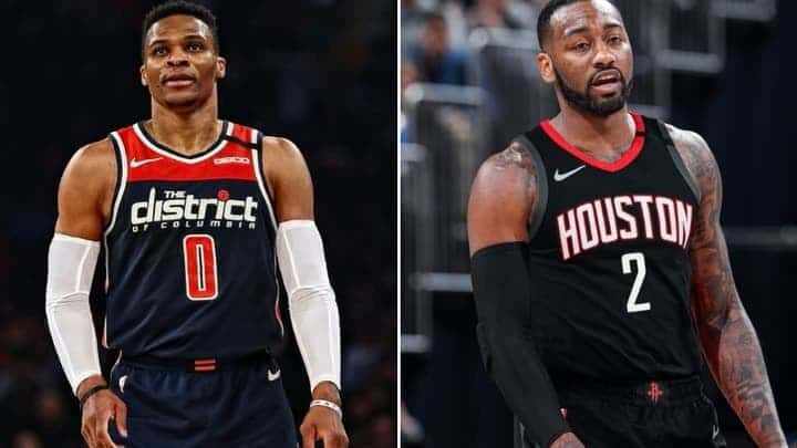 Russell Westbrook - John Wall - Washington Wizards - Houston Rockets