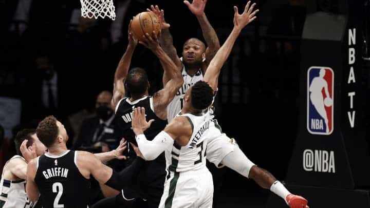 Milwaukee Bucks - Brooklyn Nets - Kyrie Irving - Kevin Durant - Giannis Antetokounmpo