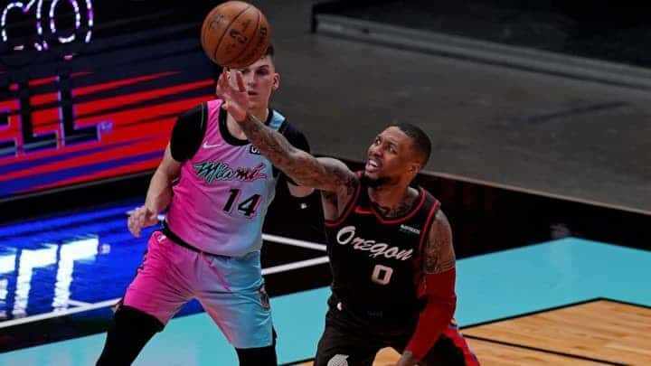 CJ McCollum - Damian Lillard - Portland Trail Blazers - Los Angeles Lakers - Philadelphia Sixers