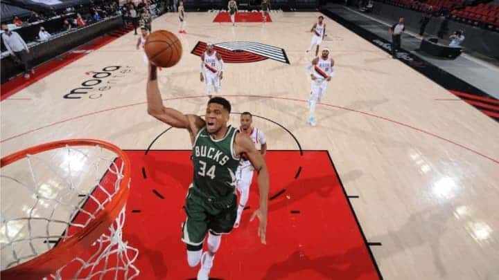 Phoenix Suns - Oklahoma City Thunder - Chris Paul - Milwaukee Bucks - Portland Trail Blazers - Giannis Antetokounmpo