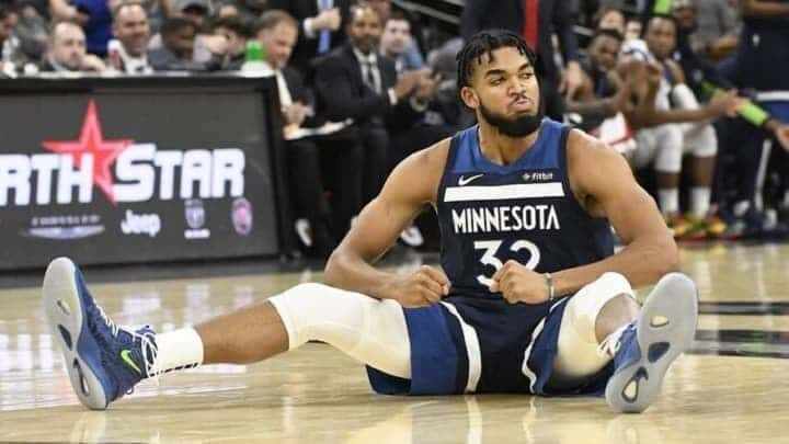 Minnesota Timberwolves - Karl-Anthony Towns - D'Angelo Russell - Anthony Edwards