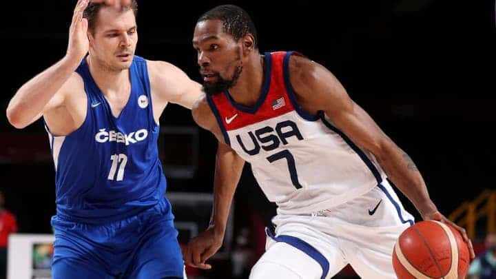 Kevin Durant - Jayson Tatum - Team USA - Blake Schlib