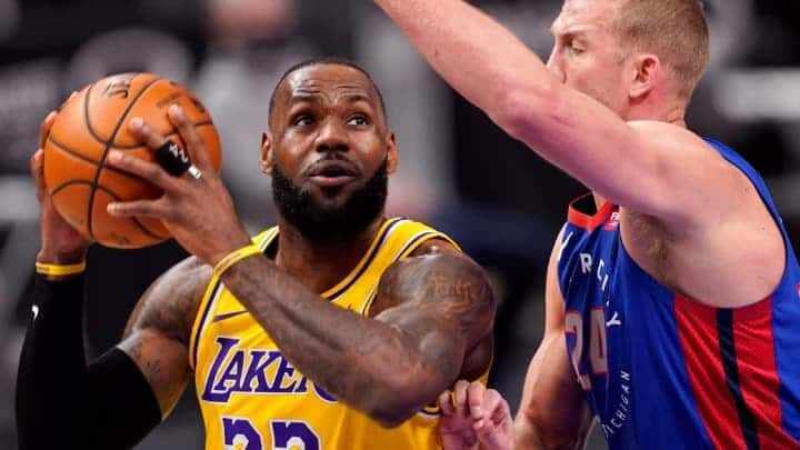 Houston Rockets - Portland Trail Blazers - Los Angeles Lakers - Detroit Pistons