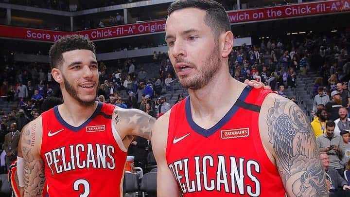 Lonzo Ball - JJ Redick - New Orleans Pelicans