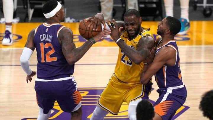 Phoenix Suns - Los Angeles Lakers - LeBron James - Anthony Davis - Portland Trail Blazers - Denver Nuggets