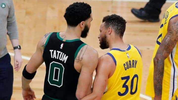 Jayson Tatum - Kemba Walker - Boston Celtics - Stephen Curry - Golden State Warriors