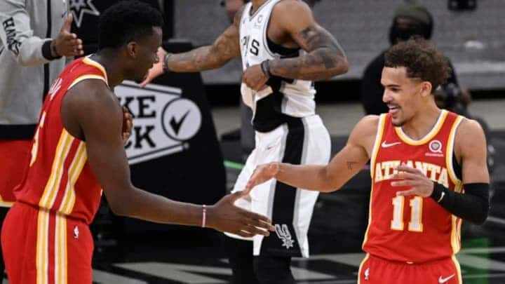 Trae Young - Atlanta Hawks - San Antonio Spurs - Nickeil Alexander-Walker - Stephen Curry