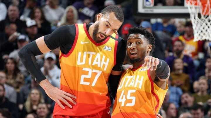 Utah Jazz - Rudy Gobert - Donovan Mitchell