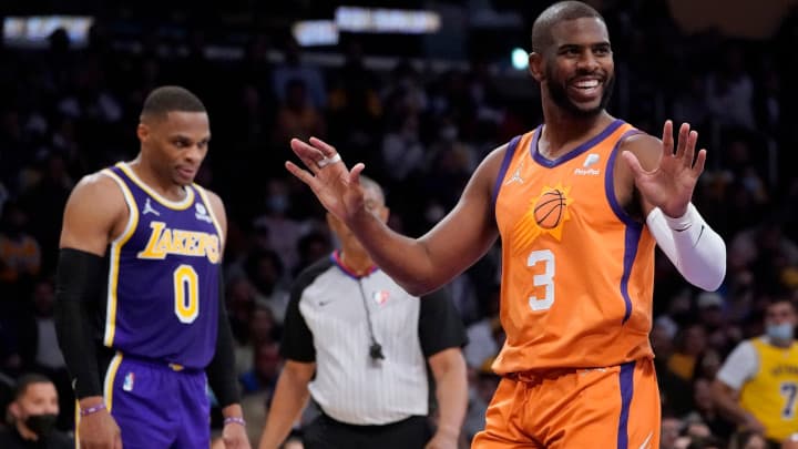 Los Angeles Lakers - Phoenix Suns - LeBron James - Chris Paul - Kevin Durant