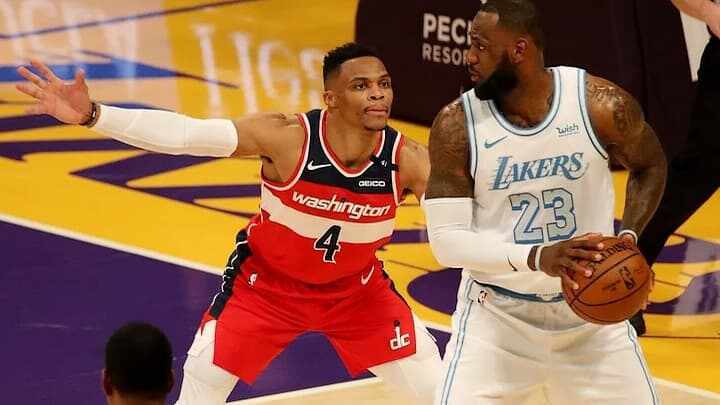 Russell Westbrook - Kyle Kuzma - Montrezl Harrell - Kentavious Caldwell-Pope - Los Angeles Lakers
