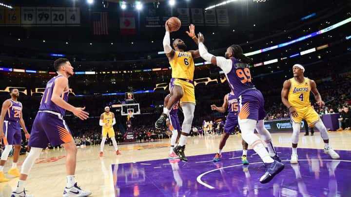 LeBron James - Phoenix Suns - Los Angeles Lakers - Evan Fournier - New York Knicks