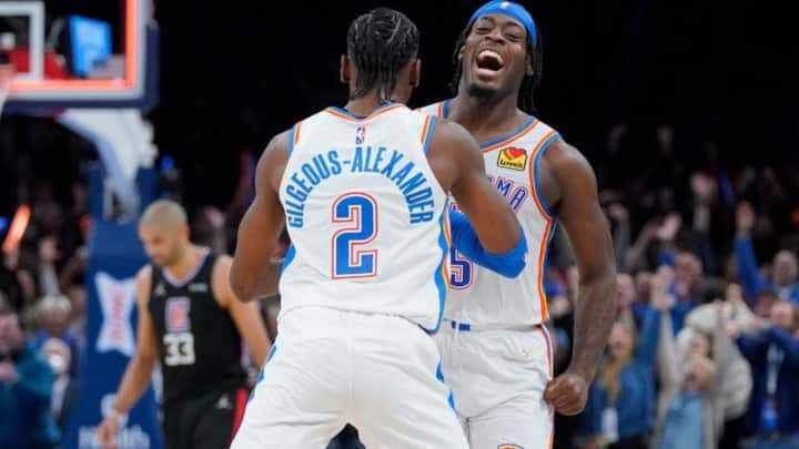 Oklahoma City Thunder - Shai Gilgeous-Alexander - Houston Rockets - Christian Wood - Killian Hayes - Evan Fournier