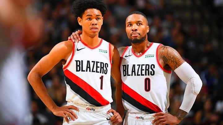Portland Trail Blazers - Damian Lillard - Anfernee Simons - Josh Hart - Jusuf Nurkic - Brandon Williams