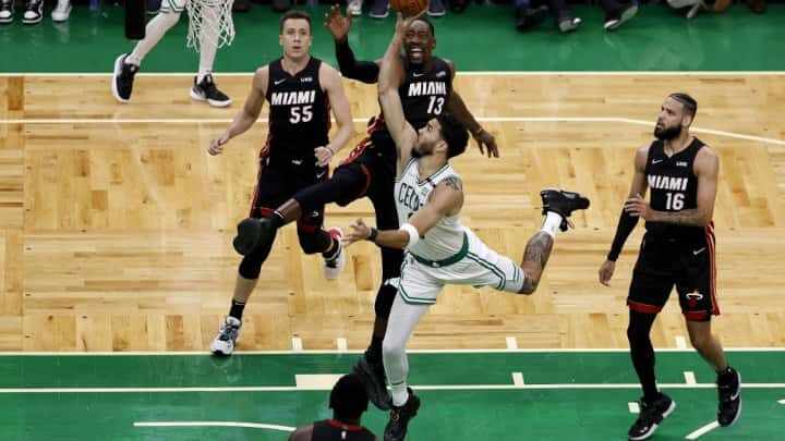 Boston Celtics - Jayson Tatum - Jaylen Brown - Miami Heat - Jimmy Butler - Bam Adebayo
