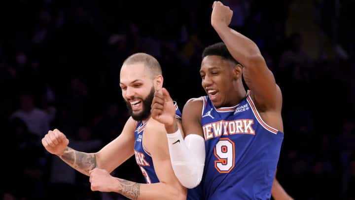 New York Knicks - Jalen Brunson - RJ Barrett - Julius Randle - Evan Fournier - Tom Thibodeau