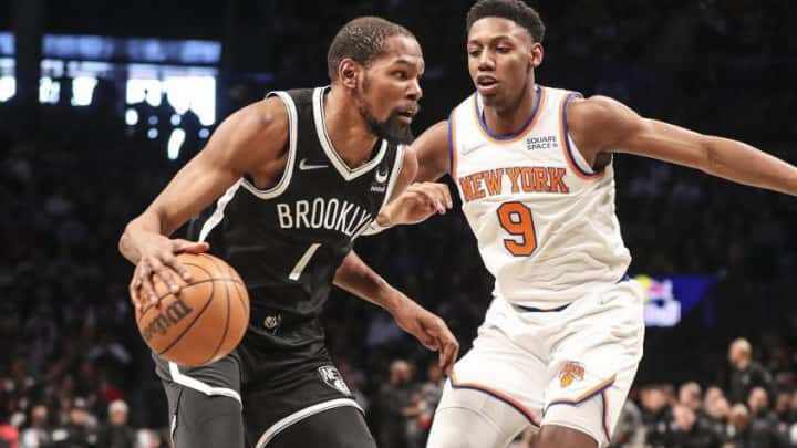 Kevin Durant - Brooklyn Nets - Julius Randle - New York Knicks - Luka Doncic - Dallas Mavericks - Jayson Tatum - Boston Celtics