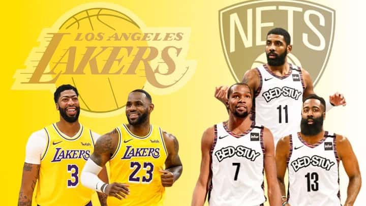 Los Angeles Lakers - Brooklyn Nets - Phoenix Suns - New York Knicks - Orlando Magic