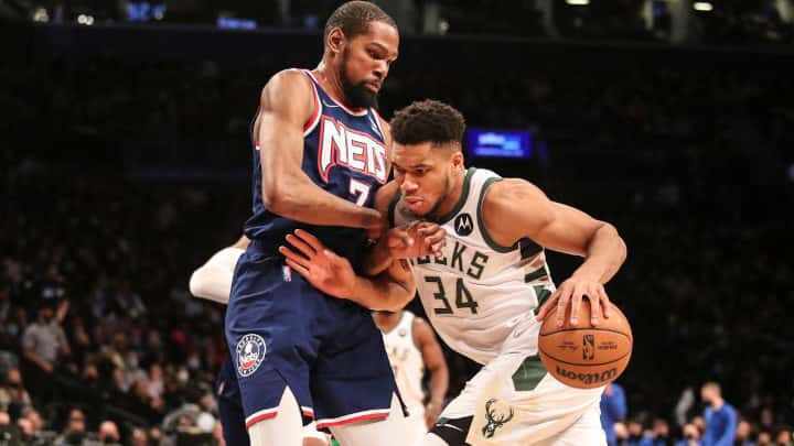 Milwaukee Bucks - Giannis Antetokounmpo - Kevin Durant - Chicago Bulls - Nikola Vucevic - Demar Derozan