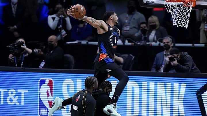 Slam Dunk Contest - Obi Toppin - Juan Toscano-Anderson - Cole Anthony - Jalen Green