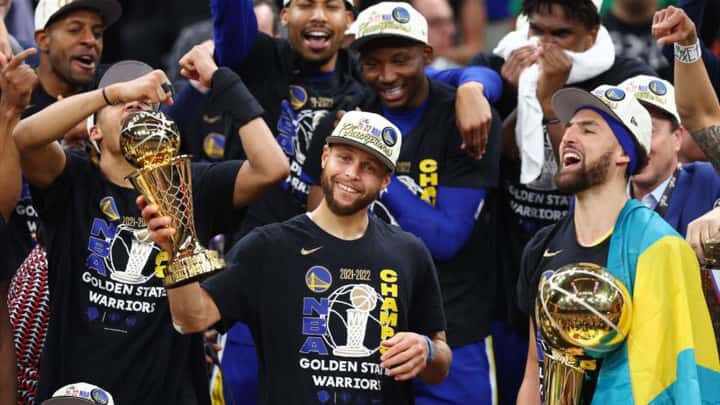 Golden State Warriors - Stephen Curry - Andrew Wiggins - Boston Celtics - Jaylen Brown - Jayson Tatum