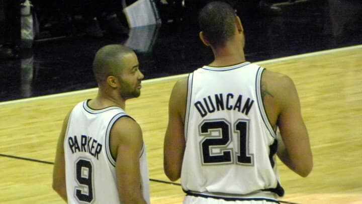 Tony Parker - Tim Duncan - San Antonio Spurs - Chris Paul - Phoenix Suns