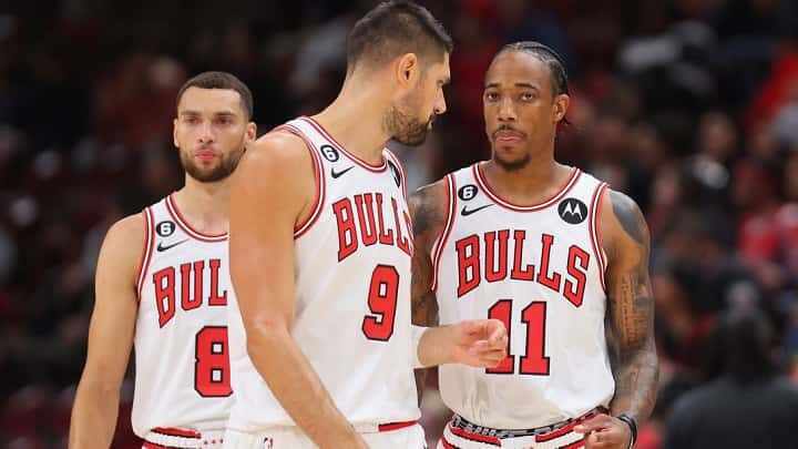 Chicago Bulls - Nikola Vucevic - DeMar DeRozan - Zach LaVine