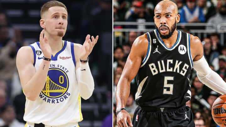 Donte DiVincenzo - Jevon Carter - Golden State Warriors - Milwaukee Bucks