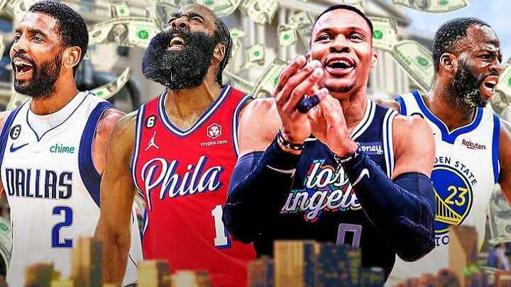 Fred VanVleet - Kyrie Irving - Russell Westbrook - Draymond Green - Khris Middleton