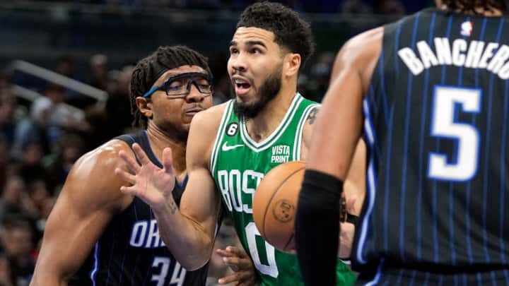 Boston Celtics - Jayson Tatum - Orlando Magic - Cole Anthony - Milwauke Bucks - Giannis Antetokounmpo