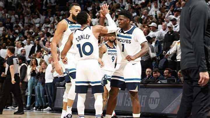 Minnesota Timberwolves - Anthony Edwards - Karl-Anthony Twons - Rudy Gobert - Mike Conley - Jaden McDaniels