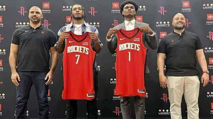 Houston Rockets - Jalen Green - Amen Thompson - Fred VanVleet - Dillon Brooks - Ime Udoka