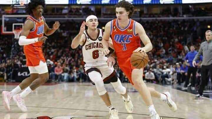 Alex Caruso - Josh Giddey - Oklahoma City Thunder - Chicago Bulls