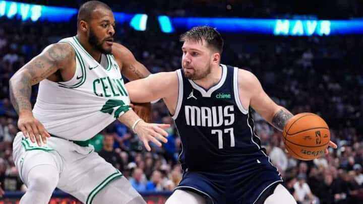 Luka Doncic - Kyrie Irving - Dallas Mavericks - Boston Celtics