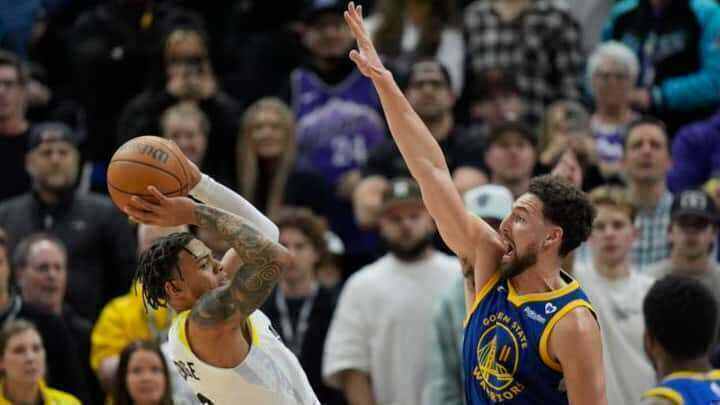 Keyonte George - Utah Jazz - Milwaukee Bucks - Klay Thompson - Golden State Warriors