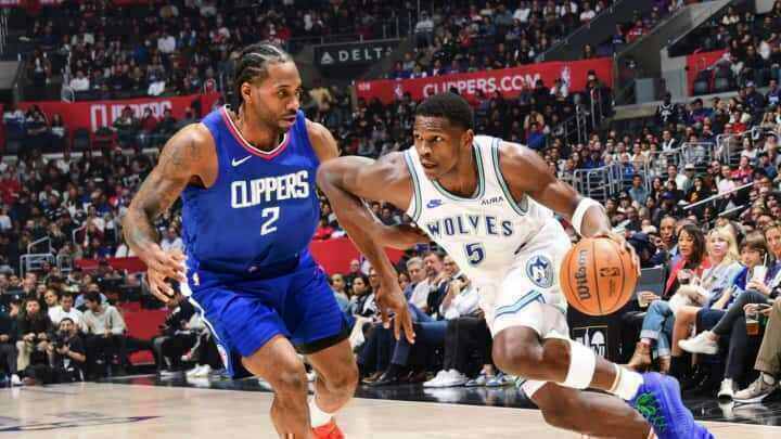 Minnesota Timberwolves - Anthony Edwards - Los Angeles Clippers - Milwaukee Bucks - Giannis Antetokounmpo - Sacramento Kings