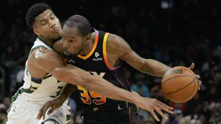 Phoenix Suns - Kevin Durant - Milwaukee Bucks - Giannis Antetokounmpo - Utah Jazz - Lauri Markkanen