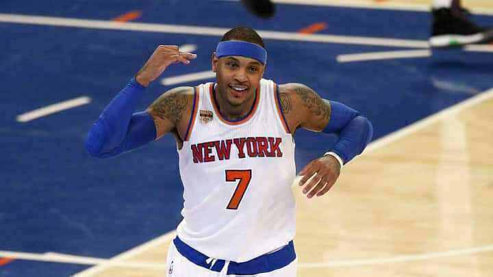 Carmelo Anthony - New York Knicks - Los Angeles Lakers