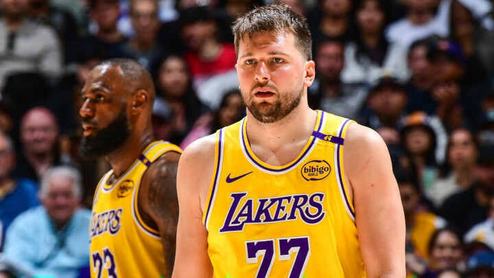 Luka Doncic - LeBron James - JJ Redick - Austin Reaves - DeAndre Ayton - Marcus Smart