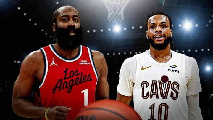 Los Angeles Clippers - Cleveland Cavaliers - James Harden - Darius Garland