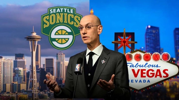 NBA - Las Vegas - Seattle - Adam Silver