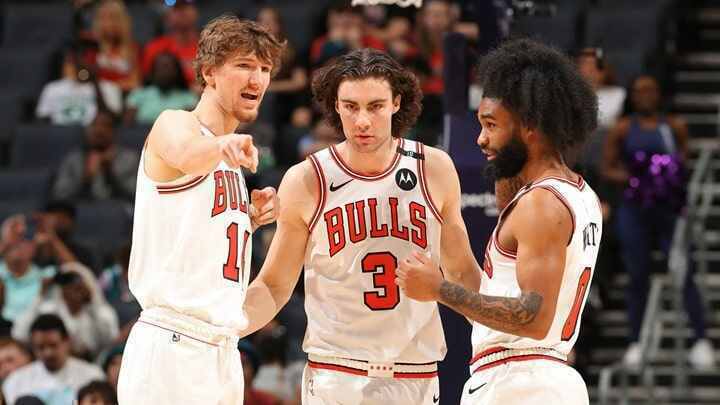 Chicago Bulls - Billy Donovan - Coby White - Josh Giddey - Patrick Williams - Nikola Vucevic