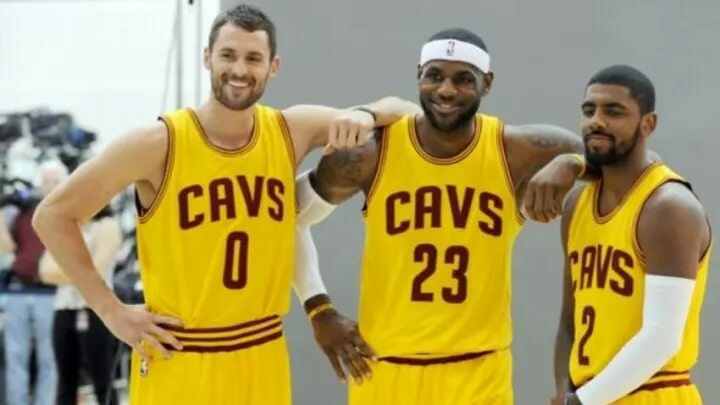 Cleveland Cavaliers - Kevin Love - LeBron James - Kyrie Irving
