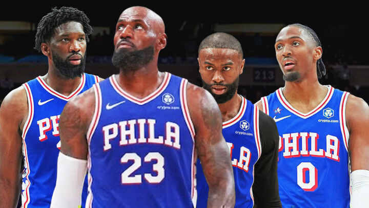 Joel Embiid - Tyrese Maxey - Jaylen Brown - LeBron James - Philadelphia Sixers - Nick Nurse