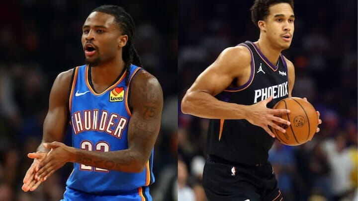 Oklahoma City Thunder - Phoenix Suns - Cason Wallace - Oso Ighodaro
