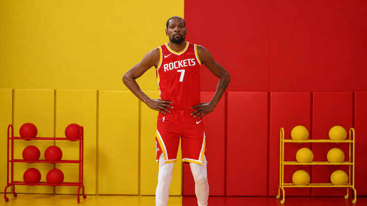 Kevin Durant - Houston Rockets - Amen Thompson - Fred VanVleet