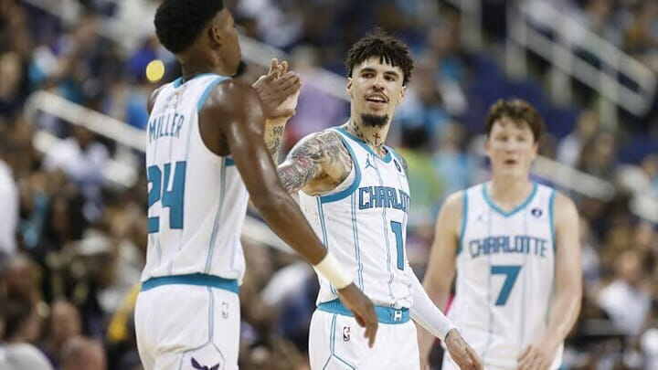 Charlotte Hornets - Kon Knueppel - LaMelo Ball - Brandon Miller - Naz Reid - Moussa Diabate