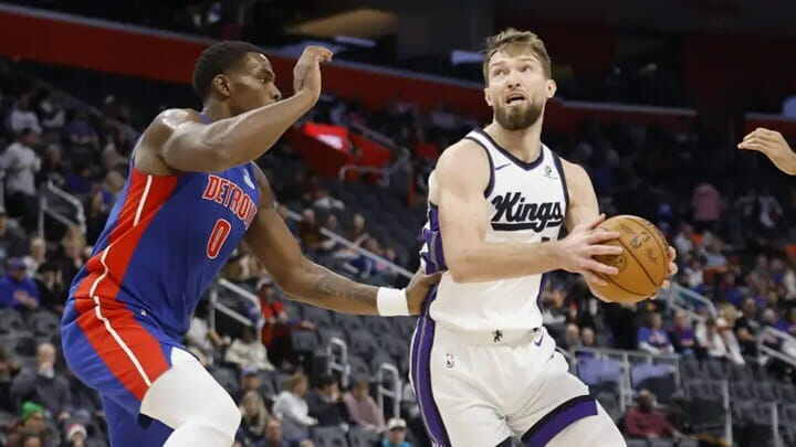 Detroit Pistons - Sacramento Kings - Jalen Duren - Domantas Sabonis