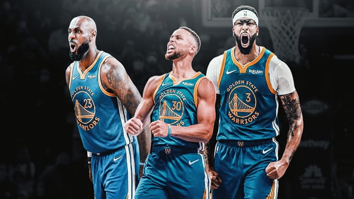 Golden State Warriors - Anthony Davis - LeBron James - Draymond Green