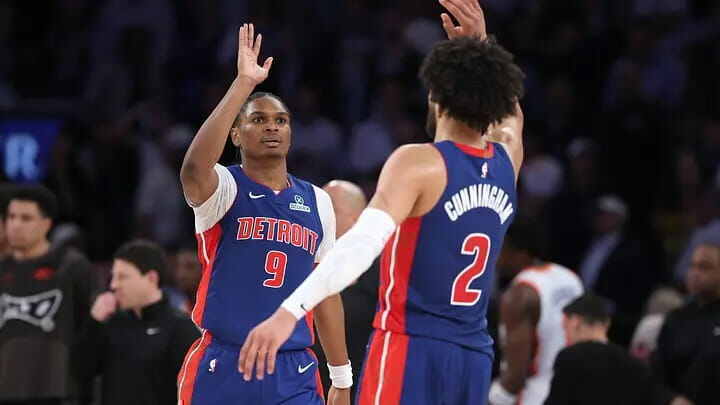 Detroit Pistons - Cade Cunningham - Ausar Thompson - Duncan Robinson - Jalen Duren - Daniss Jenkins